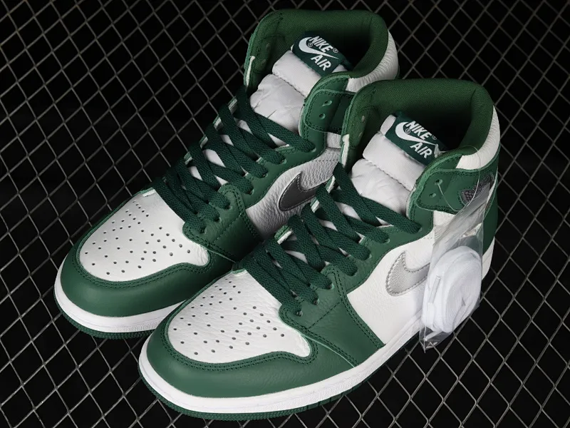 All categories Air Jordan Jordan series basketball shoes Air Jordan 1 High Air Jordan 1 High OG "Gorge Green" AJ1 Joe 1 white and green stitching DZ5485-303